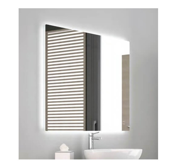 Kamė veidrodis GRACE su apšvietimu (100x80)