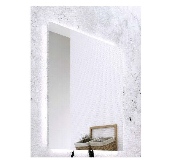 Kamė veidrodis GRACE su apšvietimu (80x80)