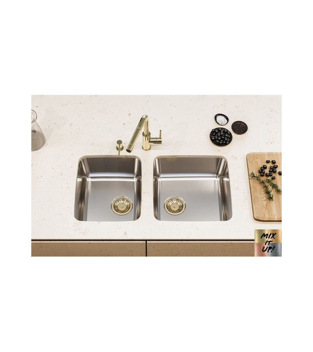 ALVEUS Luno 30 nerūdijančio plieno plautuvė