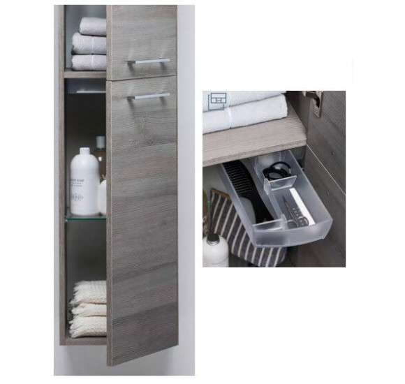 Kamė išsukamas stalčius