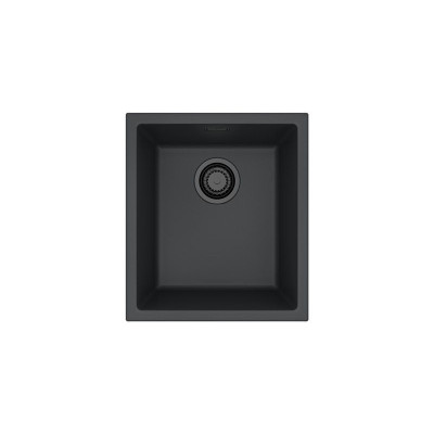 ALVEUS Omni 10 granitinė plautuvė (Black Edition)