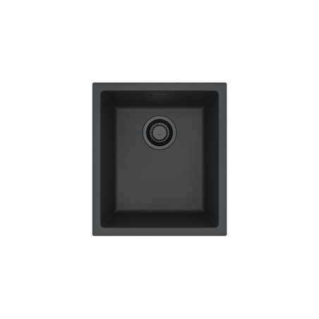 ALVEUS Omni 10 granitinė plautuvė (Black Edition)