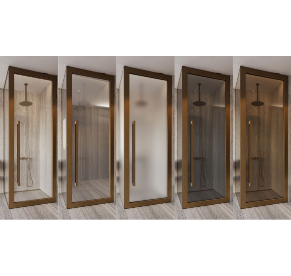 Brasta Glass Elina II Individualių matmenų dušo kabina