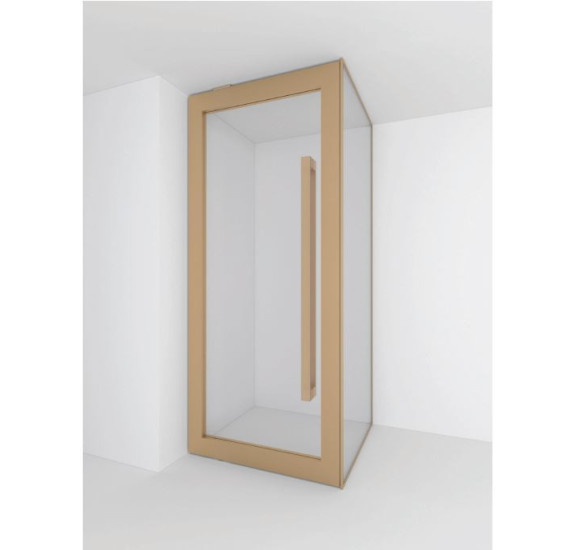 Brasta Glass Elina II Individualių matmenų dušo kabina