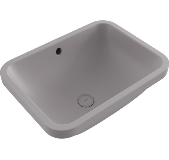 Bocchi Scala 550x410 po stalviršiu montuojamas praustuvas, pilkos matinės spalvos