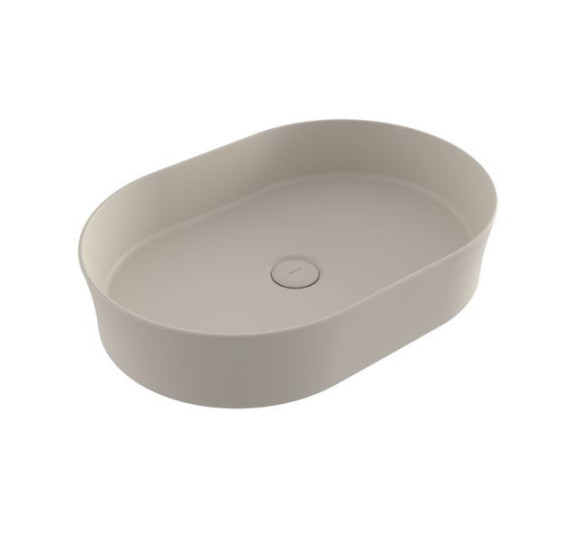 Bocchi Sottile Pastatomas praustuvas,55x38cm Jazminų matinės spalvos