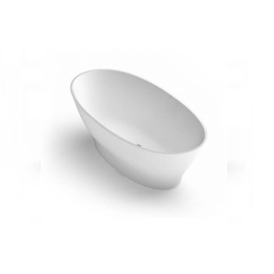 Akmens masės vonia Aura Galatea 1 balta, 183x89