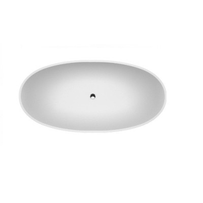 Akmens masės vonia Aura Galatea 1 balta, 183x89