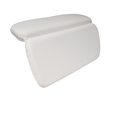 Balteco Super Soft ortopedinė vonios pagalvėlė, baltos spalvos 37x27x5