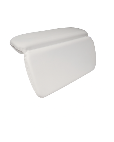 Balteco Super Soft ortopedinė vonios pagalvėlė, baltos spalvos 37x27x5