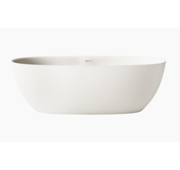 PAA akmens masės vonia Bella 1700 x 800 mm