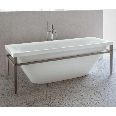 Duravit Xviu laisvai pastatoma vonia su specialiu rėmu 1800x800