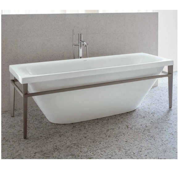 Duravit Xviu laisvai pastatoma vonia su specialiu rėmu 1800x800