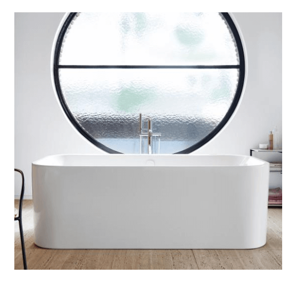 Duravit Happy D.2 laisvai pastatoma vonia su apdaila1800x800