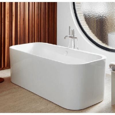 Duravit Happy D.2 laisvai pastatoma vonia su apdaila1800x800