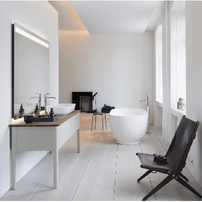 Duravit Luv laisvai pastatoma vonia DuraSolid® 1800x850