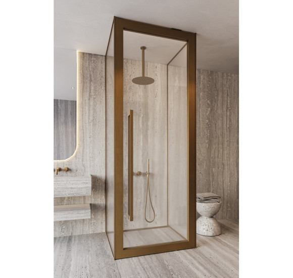 Brasta Glass Elina III, trisienė individualių matmenų dušo kabina