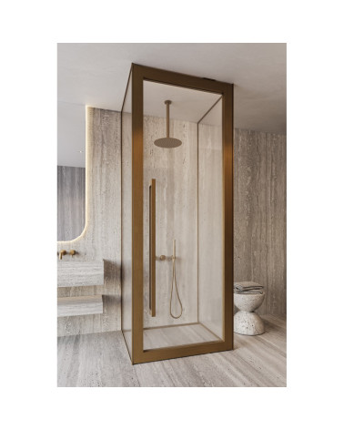 Brasta Glass Elina III, trisienė individualių matmenų dušo kabina