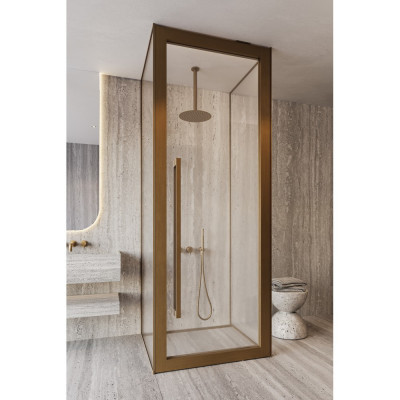 Brasta Glass Elina III, trisienė individualių matmenų dušo kabina