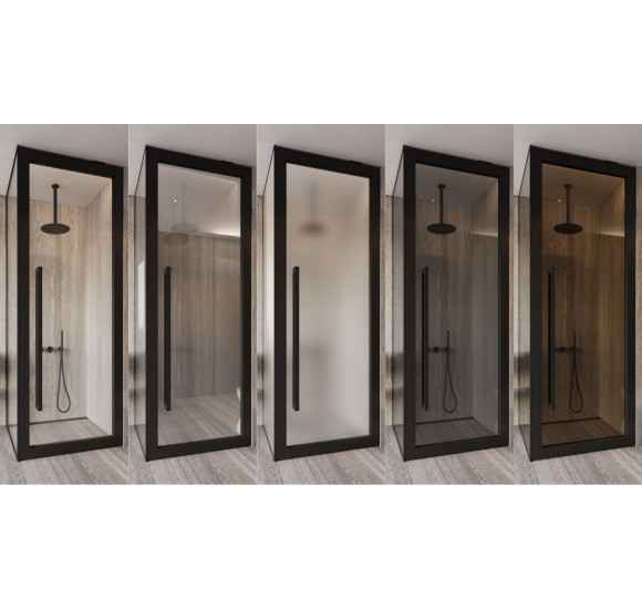 Brasta Glass Elina III, trisienė individualių matmenų dušo kabina