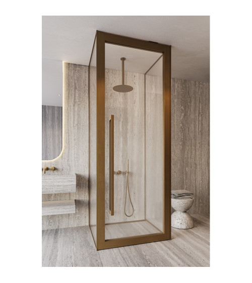 Brasta Glass Elina III, trisienė individualių matmenų dušo kabina