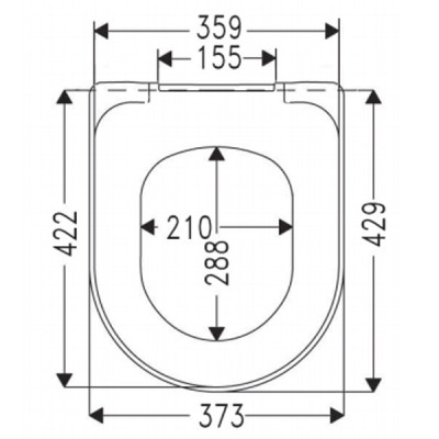 Villeroy&Boch Omnia Architectura serijos klozetų lėtai nusileidžiantis dangtis