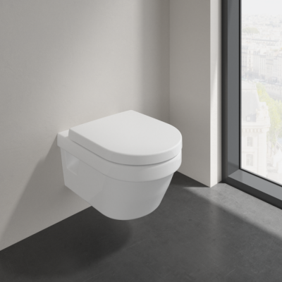 Villeroy&Boch Omnia Architectura serijos klozetų lėtai nusileidžiantis dangtis