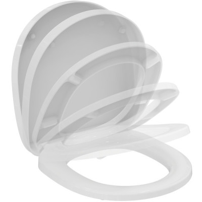 IŠPARDAVIMAS. Ideal Standard Connect Space "Soft close", kieto plastiko dangtis