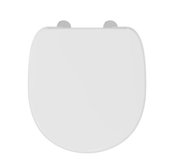 IŠPARDAVIMAS. Ideal Standard Connect Space "Soft close", kieto plastiko dangtis