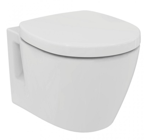 IŠPARDAVIMAS. Ideal Standard Connect Space "Soft close", kieto plastiko dangtis