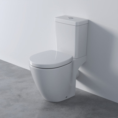 IŠPARDAVIMAS. Ideal Standard Connect Space "Soft close", kieto plastiko dangtis