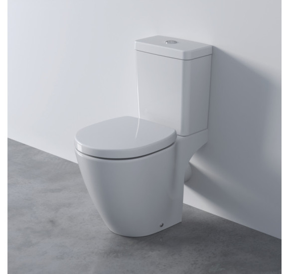 IŠPARDAVIMAS. Ideal Standard Connect Space "Soft close", kieto plastiko dangtis