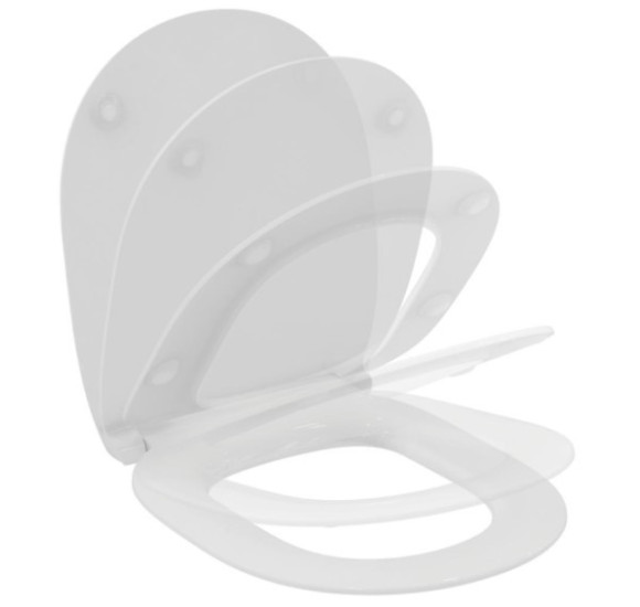 Ideal Standard CONNECT  "Soft close" itin plonas dangtis