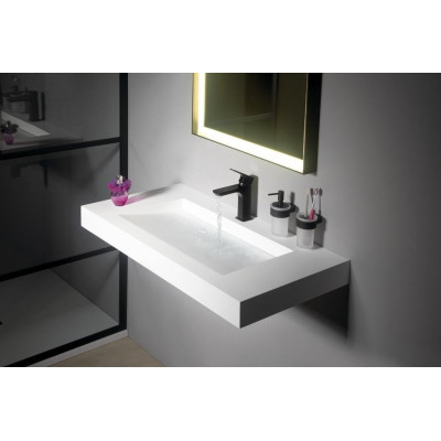 IŠPARDAVIMAS. GEDY Pirenei stiklinė, juoda, prekė iš ekspozicijos