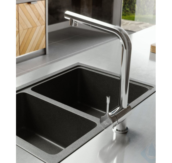 Ideal Standard Ceralook virtuvinis maišytuvas su ištraukiamu dušeliu, BC176AA