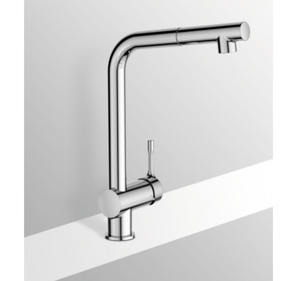 Ideal Standard Ceralook virtuvinis maišytuvas su ištraukiamu dušeliu, BC176AA