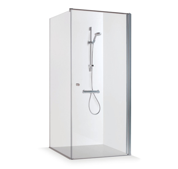 Brasta Glass Kristina dušo kabina, 90x90x190 cm, skaidrus stiklas, pasirinkite spalvą