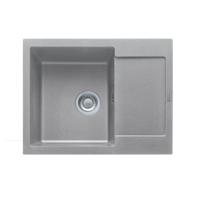 Franke  MRG 611-62 granitinė plautuvė, montuojama ant stalviršio, eksentrinis ventilis, nerūdijančio plieno rankenėlė