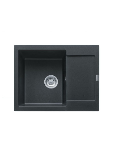 Franke  MRG 611-62 granitinė plautuvė, montuojama ant stalviršio, eksentrinis ventilis, nerūdijančio plieno rankenėlė