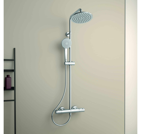 Ideal Standard CERATHERM T50 (A7225AA) termostatinė dušo sistema, chromo spalvos