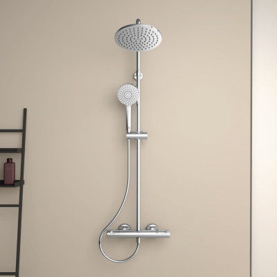 Ideal Standard CERATHERM T50 (A7225AA) termostatinė dušo sistema, chromo spalvos