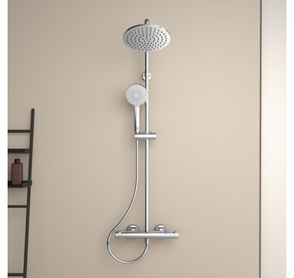 Ideal Standard CERATHERM T50 (A7225AA) termostatinė dušo sistema, chromo spalvos