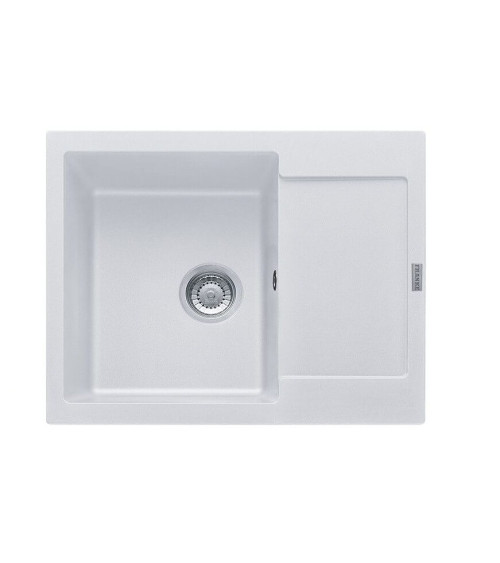 Franke  MRG 611-62 granitinė plautuvė, montuojama ant stalviršio, eksentrinis ventilis, nerūdijančio plieno rankenėlė