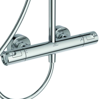 Ideal Standard CERATHERM T50 (A7225AA) termostatinė dušo sistema, chromo spalvos