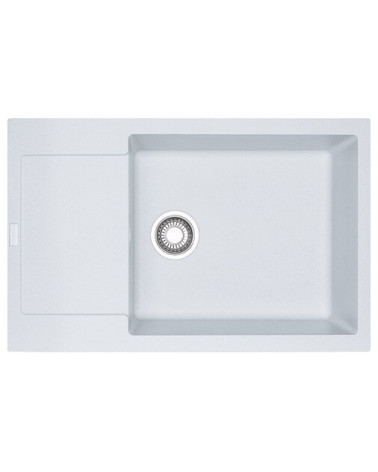 Franke MRG 611-78 XL plautuvė, montuojama ant stalviršio, eksentrinis ventilis, nerūdijančio plieno rankenėlė