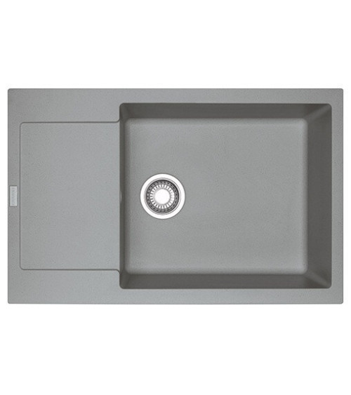 Franke MRG 611-78 XL plautuvė, montuojama ant stalviršio, eksentrinis ventilis, nerūdijančio plieno rankenėlė