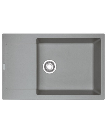 Franke MRG 611-78 XL plautuvė, montuojama ant stalviršio, eksentrinis ventilis, nerūdijančio plieno rankenėlė