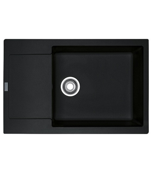 Franke MRG 611-78 XL plautuvė, montuojama ant stalviršio, eksentrinis ventilis, nerūdijančio plieno rankenėlė