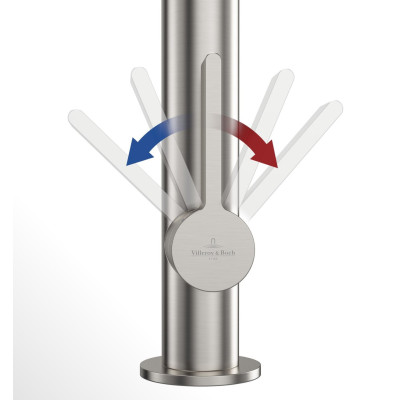 Villeroy&Boch Finera maišytuvas plautuvei, pasirinkite spalvą