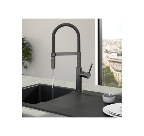 Villeroy & Boch maišytuvas plautuvei Steel Expert, pasirenkama spalva